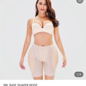 Women's Beige Shapewear Set
